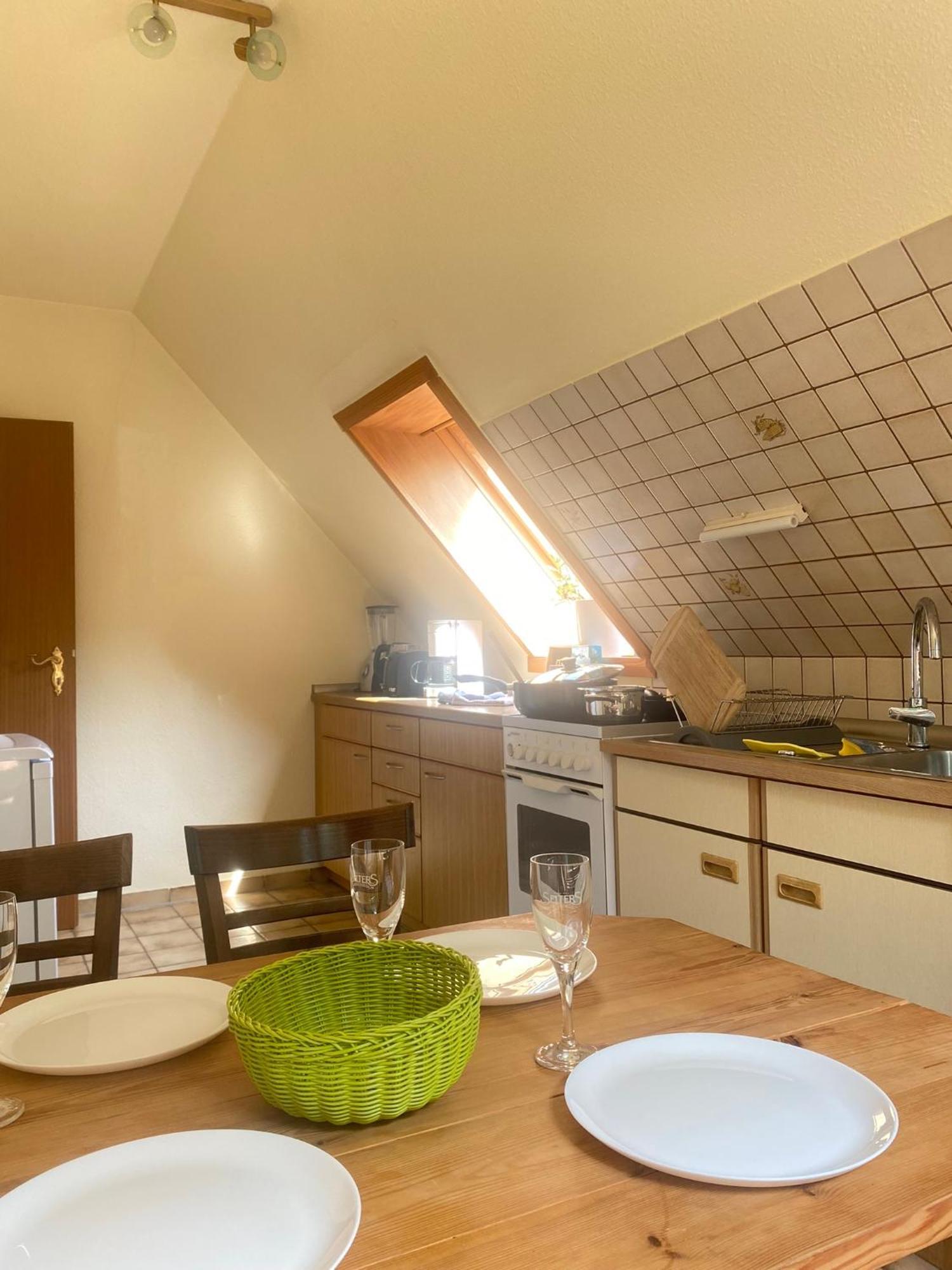 Gartenblick-Oase: Obergeschosswohnung In Hambourg Extérieur photo