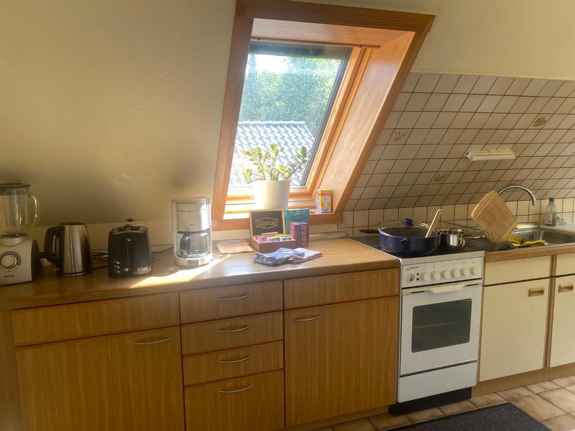 Gartenblick-Oase: Obergeschosswohnung In Hambourg Extérieur photo