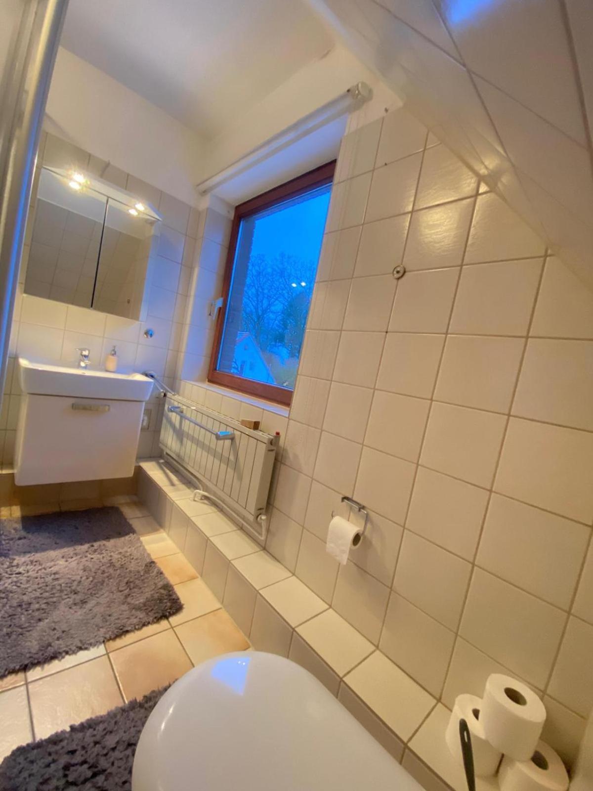 Gartenblick-Oase: Obergeschosswohnung In Hambourg Extérieur photo