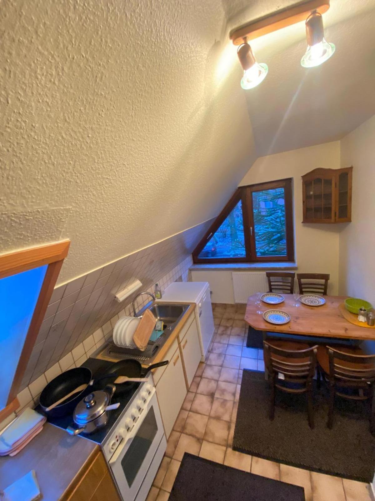 Gartenblick-Oase: Obergeschosswohnung In Hambourg Extérieur photo