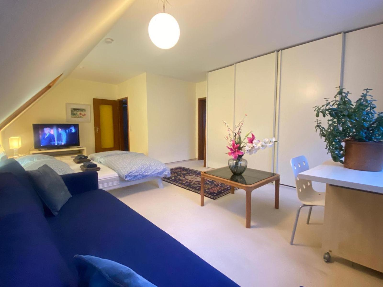 Gartenblick-Oase: Obergeschosswohnung In Hambourg Extérieur photo