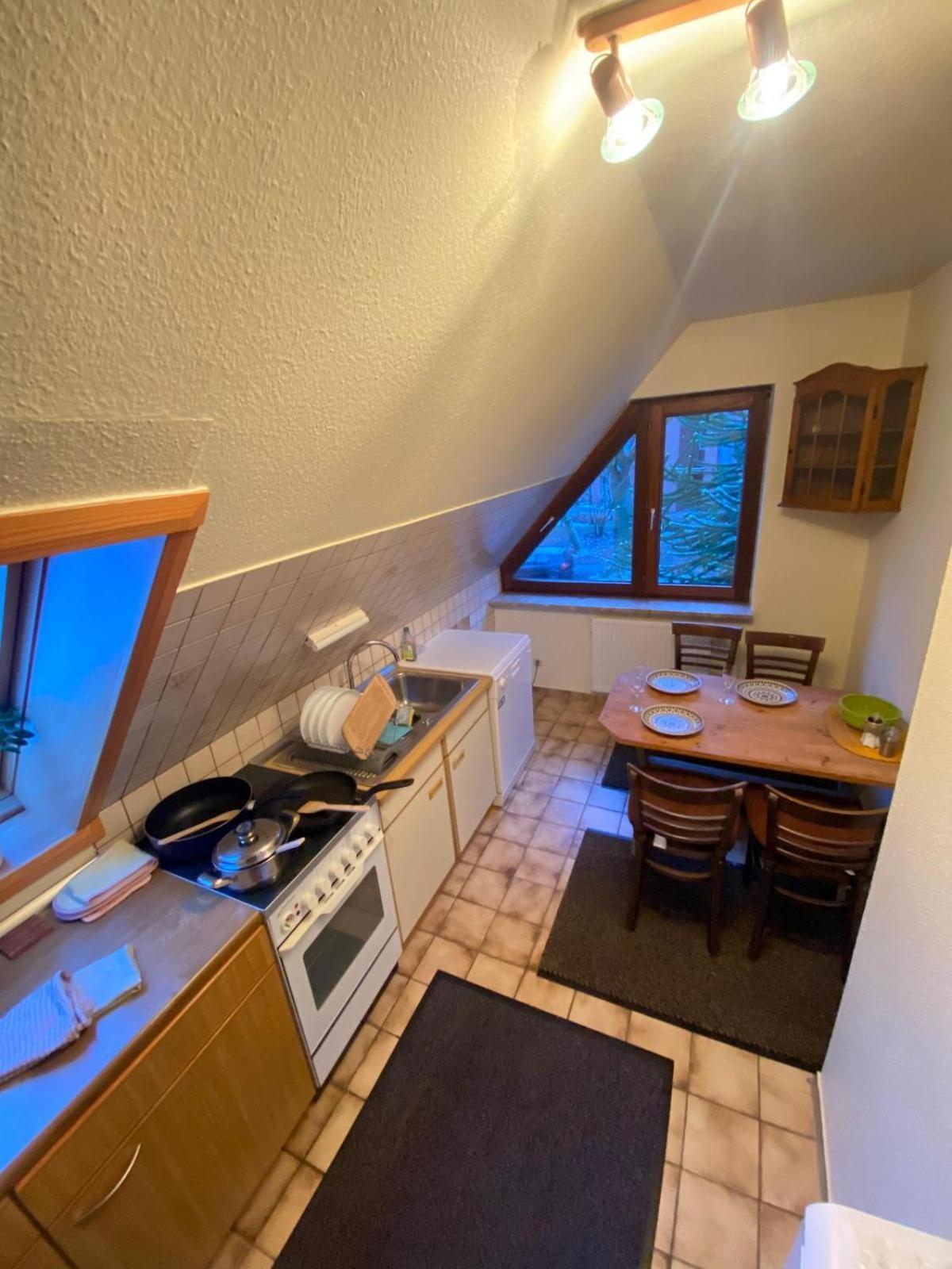 Gartenblick-Oase: Obergeschosswohnung In Hambourg Extérieur photo