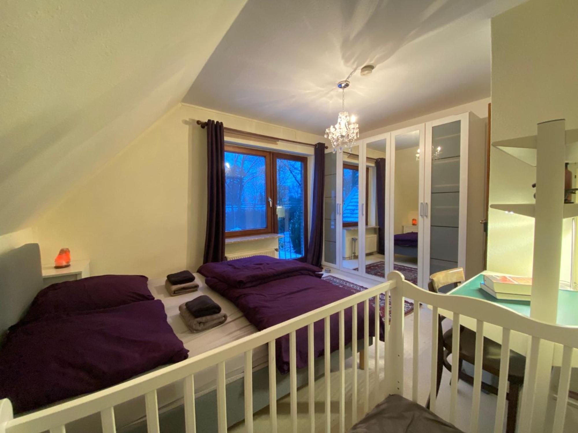 Gartenblick-Oase: Obergeschosswohnung In Hambourg Extérieur photo