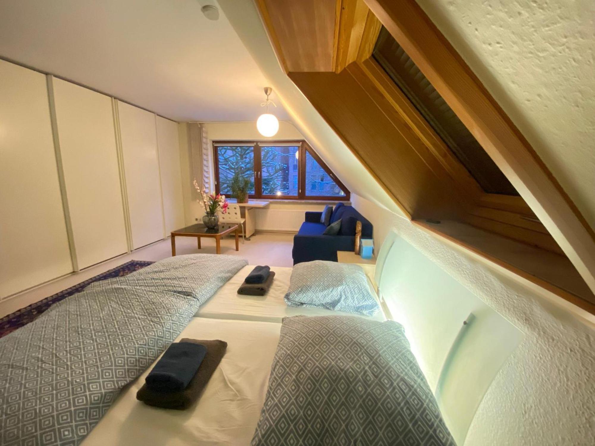 Gartenblick-Oase: Obergeschosswohnung In Hambourg Extérieur photo