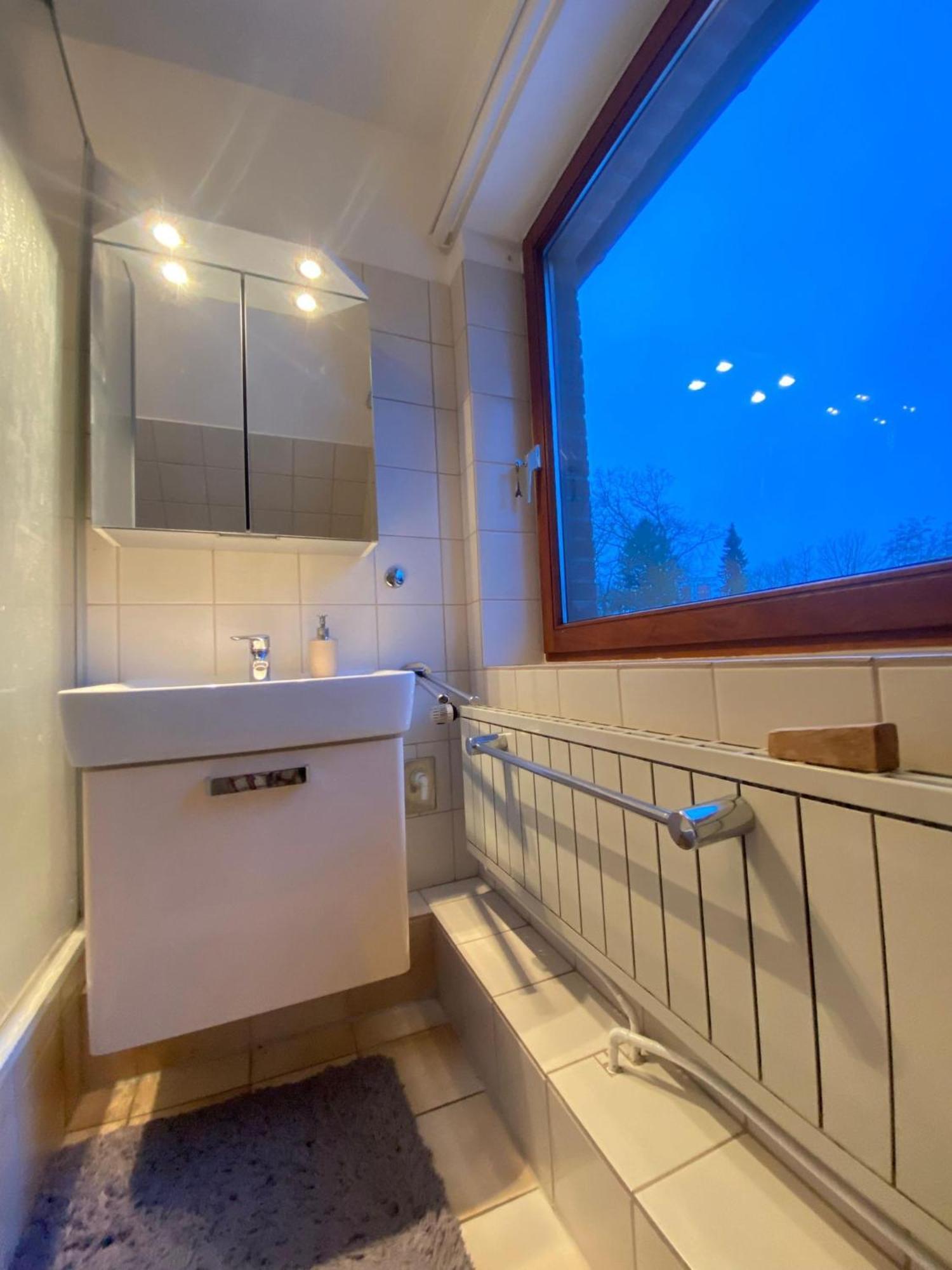 Gartenblick-Oase: Obergeschosswohnung In Hambourg Extérieur photo